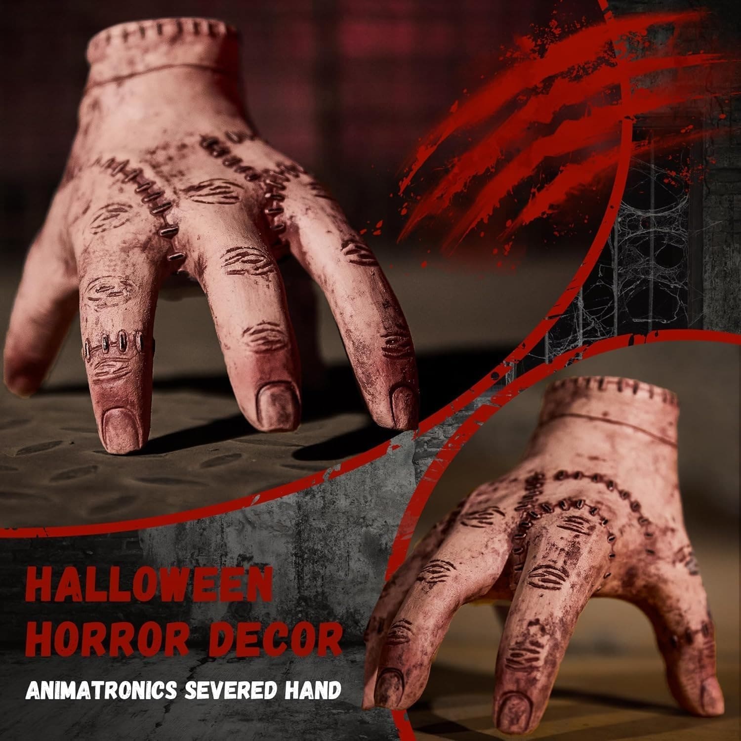 Crawling Zombie Hand - Creepy Sound and Motion