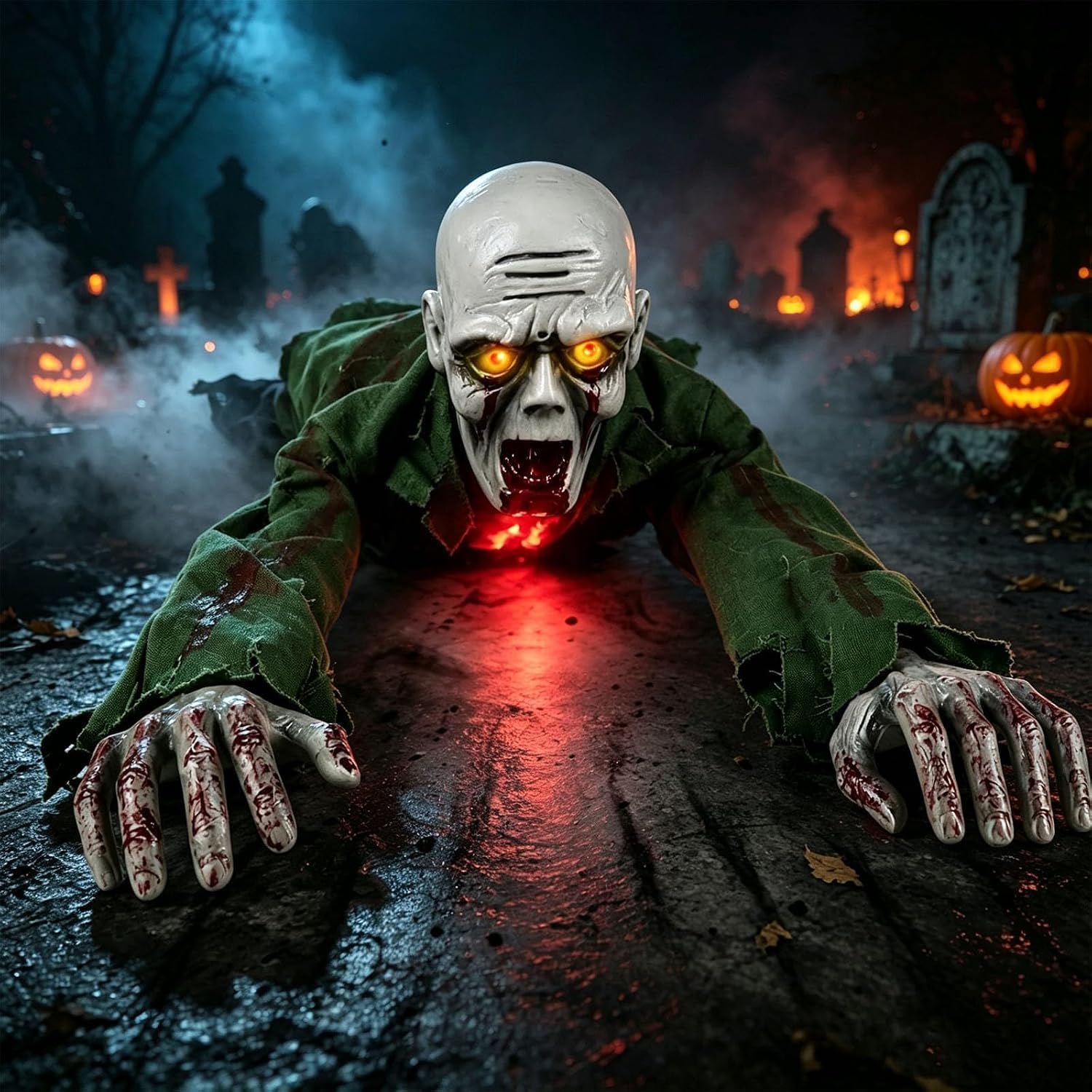 Grave Stalker – Crawling Zombie Animatronic