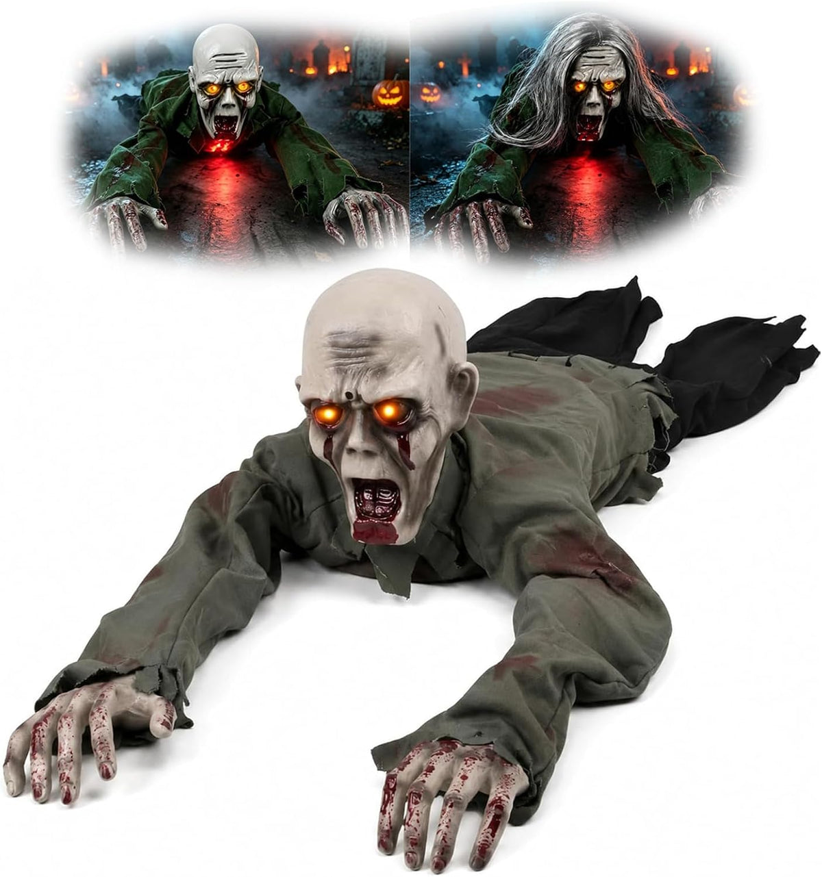 Grave Stalker – Crawling Zombie Animatronic